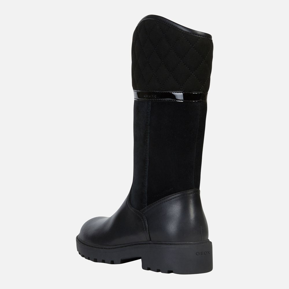 Geox Kiz Çocuk Bot Siyah - Casey - GNK-068934